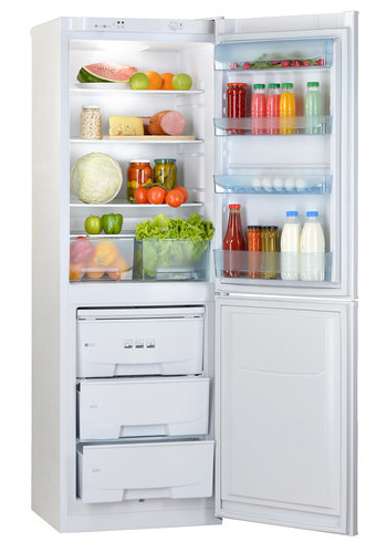 Холодильник с морозильником Pozis RK-139 А белый